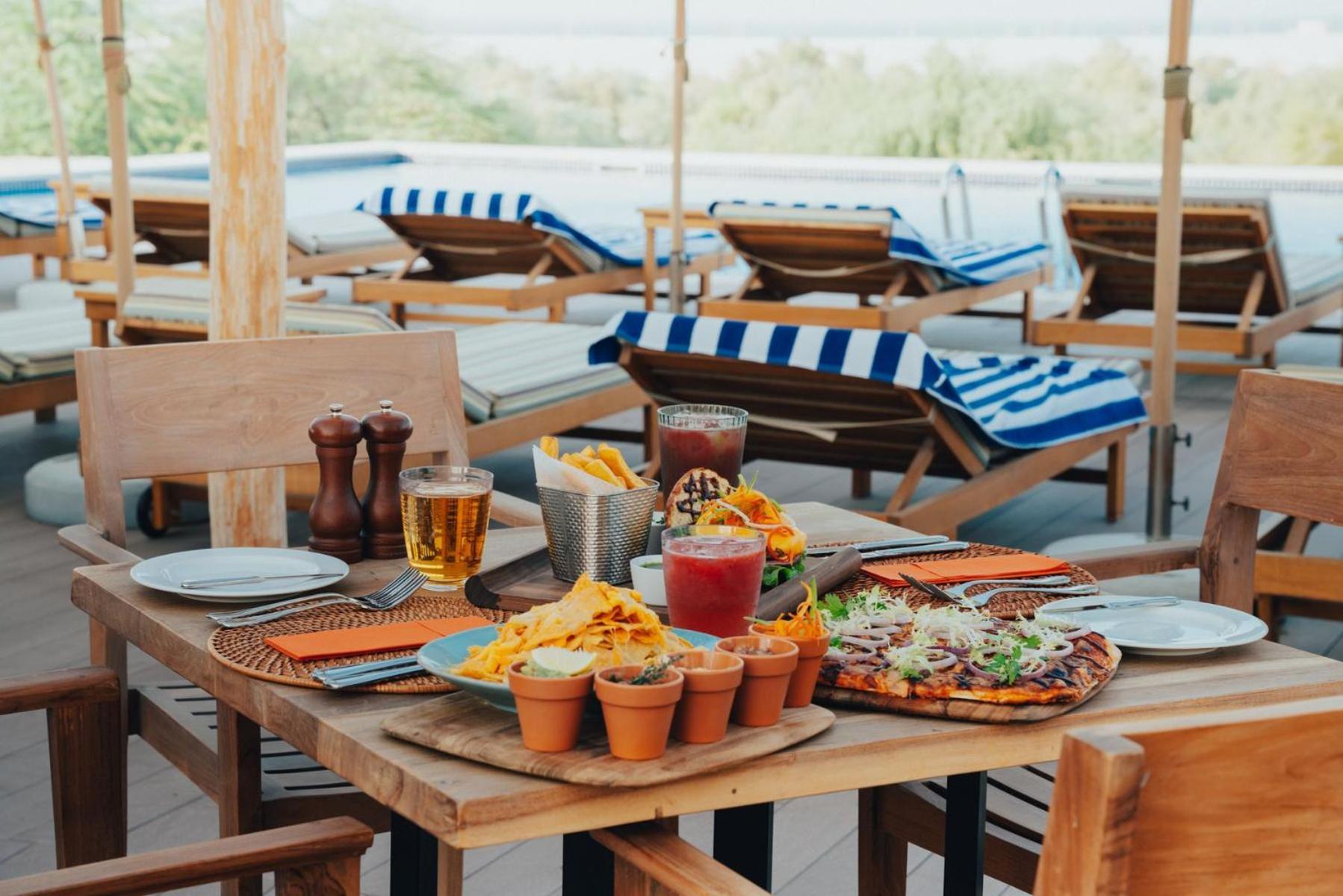Hotel Bab Al Nojoum Al Mugheirah à Al Marfaʼ Extérieur photo